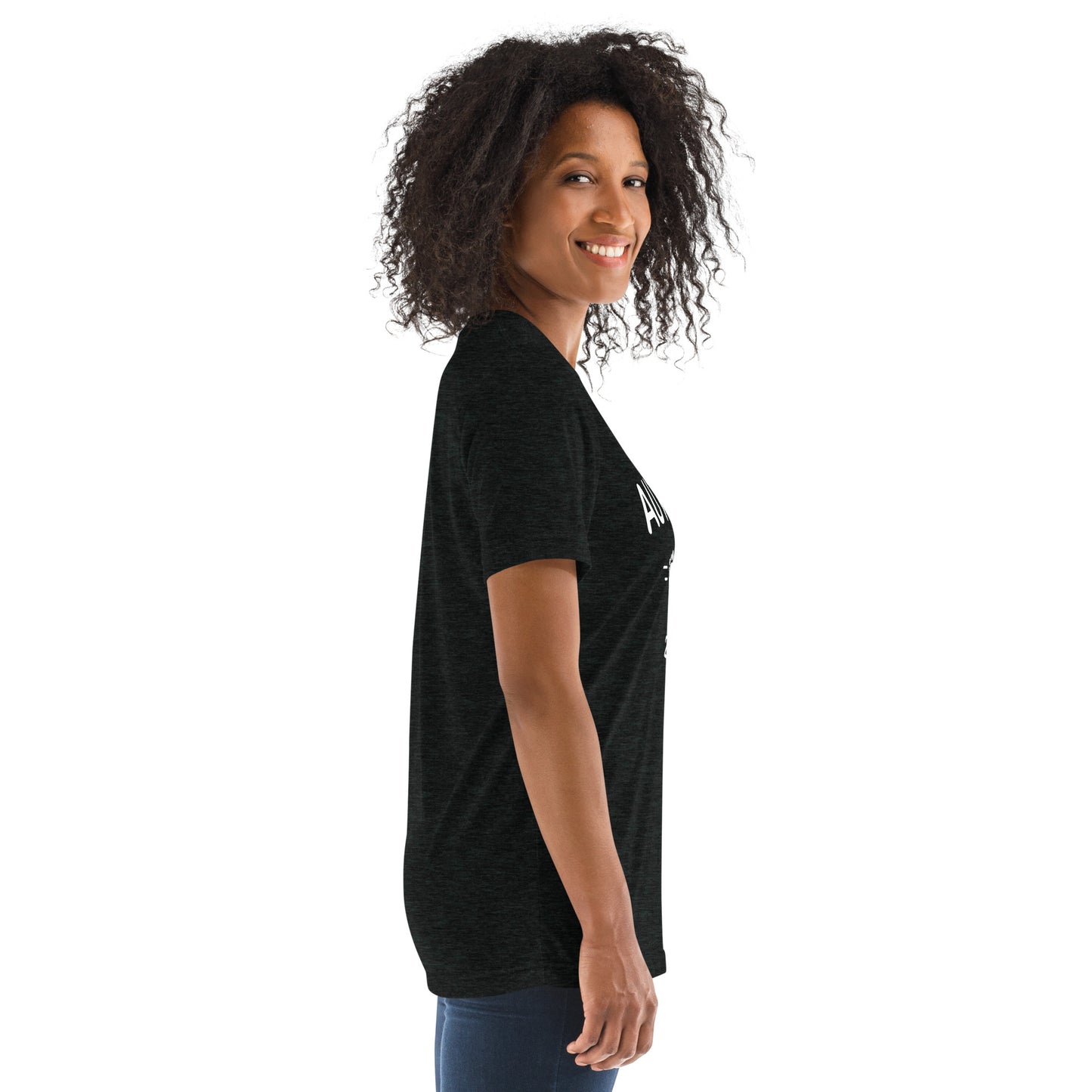 Baby on the Way Tee with Seasonal Due Date in Charcoal Black